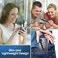 Muzz iPhone 16 Plus Case (6.7 Inch), Transparent, Anti-Scratch, Anti-Yellowing, Shockproof, Crystal Clear (iPhone 16 Plus)