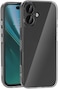 Muzz iPhone 16 Plus Case (6.7 Inch), Transparent, Anti-Scratch, Anti-Yellowing, Shockproof, Crystal Clear (iPhone 16 Plus)