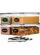 PREMIFY 4pcs Food Storage Container Set (3.2L)with Locking Lids with Labels And Marker Rectangular (Space Saving) Airtight Plastic Meal Prep Containers for Kitchen &amp; Fridge, Leakproof, BPA-Free &amp; Mic
