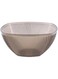 Delcasa DC2505 Acrylic Bowl, 3350 ml Capacity, Smoked Gray