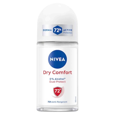 NIVEA Antiperspirant Roll-on for WoMen Dry Comfort Quick Dry 50ml