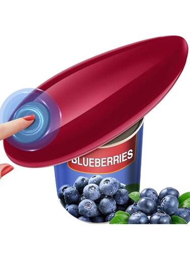 Electric Can Opener, Hand Free Can Opener Easy Open Any Can Sizes with Smooth Edge, Food-Safe Portable Battery Operated Electric Can Openers, Kitchen Gadget Gift for Kitchen, Seniors, Chef, Arthritis