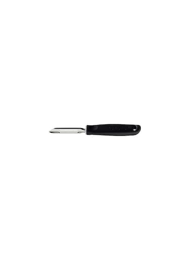 Utilita Potato Peeler with Stainless Steel Blade and Black Polypropylene Handle