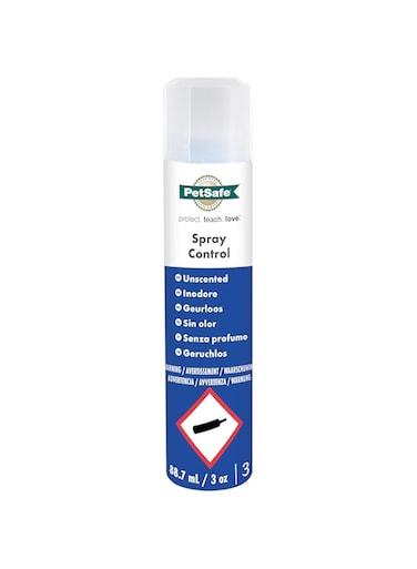 PetSafe Spray Control Refill Can, Anti Bark, Training for Dogs, 88 ml of Anti Barking Spray Deterrent - Stain Free Formula - Unscented