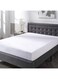 Waterproof Mattress Protector Cotton Blend White 150X200X30cm