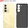 Case for Realme 14X Liquid Gel Rubber Bumper Case with Soft Microfiber Lining Cushion Slim Hard Shell Shockproof Protective Cover for Realme 14X 5G 2025 (Black)