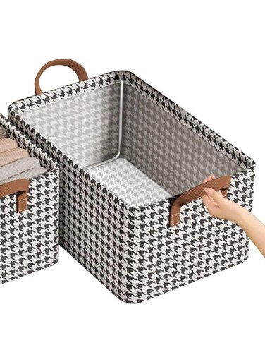 Foldable Fabric Drawer Organizer for Clothing Storage