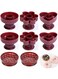 Azonee 8 Pack Donut Maker Cutter, , Creative Non-stick Doughnut Molds, Reusable Fondant Cake Bread Dessert Bakery Mould, Biscuit Stamp Mould, Home Kitchen DIY Baking Tool
