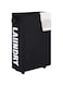 HommyFine Large 82L/115L Laundry Basket Collapsible Multi Color Laundry Bag 42L Wheel Laundry Basket Large Size Foldable 82L/115L Laundry Hamper Folding Washing Bin (Black Wheel 44L)