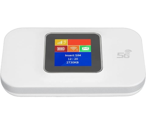 5G Mobile WiFi Router High Speed Portable Wireless Hotspot for Travel, Home, And Remote Work