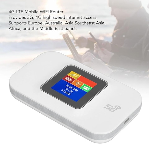 5G Mobile WiFi Router High Speed Portable Wireless Hotspot for Travel, Home, And Remote Work