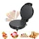 Electric Ice Cone Maker &amp; Ice Cream Waffle Cone Maker 1200W Nonstick Egg Roll Machine with Rapid Heat &amp; Double-Sided Heating, Dessert Baking Pan for Kitchen Cooking