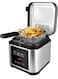 Digital Deep Fryer 1200W 2.5L Capacity with Over-Heat Protection, LED Touch Screen, 2-Hour Timer, Stainless Steel Body, Removable Lid, Large Viewing Window &amp; Filter
