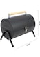 Sprintee Stainless Steel Charcoal BBQ Grill - Foldable, Durable, and Portable Smoker for Outdoor Cooking, Picnics, Backyard, and Camping with Safe Double-Sided Multifunction Design