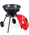 Portable BBQ Stand Set 14 Inch with Lid, Lightweight, Easy to Assemble, Indoor &amp; Outdoor Barbeque Grill with Charcoal Tray &amp; Lid, Perfect for Camping &amp; Tailgating BBQ