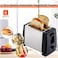 2 Slice Bread Toaster, 750W with 7 Browning Levels, Defrost &amp; Reheat Functions, Cool-Touch Body, Slide-Out Crumb Tray &ndash; Perfect for Breakfast &amp; Snacks