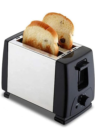 2 Slice Bread Toaster, 750W with 7 Browning Levels, Defrost &amp; Reheat Functions, Cool-Touch Body, Slide-Out Crumb Tray &ndash; Perfect for Breakfast &amp; Snacks