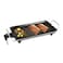 Electric Grill for BBQ &amp; Roast, Fast Heating, Non-Stick Coating, Cool-Touch Handles, Adjustable Temperature for Meat &amp; Vegetables, Ideal for Family Occasions &amp; Indoor Gatherings