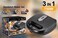 Sprintee 3 in 1 Sandwich Maker 750W Multi Function Machine with Changeable Plates for Sandwiches, Waffles & Donuts Fast, Easy, Non Stick Breakfast Maker