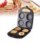 Sprintee Fried Egg Cooker & Pancake Maker 4 Slot Non-Stick Electric Breakfast Griddle, Easy-Clean Pan for Pancakes, Eggsand More