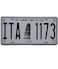 Italy 1173 Vintage Number Plate - Authentic Italian Style Home Decor, Decorative Metal Sign, Retro Car License Plate for Wall Art, Garage, and Office Decoration