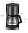 Drip Coffee &amp; Espresso Maker with Glass Carafe, Dual Brew System for Coffee and Espresso, 6 Cup Capacity, Programmable Coffee Machine with Brew Strength Control