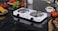 Portable Electric Double Burner Hot Plate &ndash; Dual Coil Stove with Automatic Temperature Control, Compact Countertop Cooktop for Home, Dorm, and Outdoor
