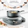 Sprintee Electric Hot Plate - Single Burner Stove with Adjustable Temperature Control, Overheat Protection, Compact & Portable for Quick Heating