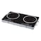 Double Infrared Cooker 3500W with Digital LED Display High Power Dual Burner Cooktop, Portable Electric Stove for Fast and Efficient Cooking with Timer Facility