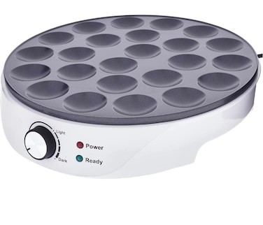 Sprintee Pancake Maker with 24 Slots, Non-Stick Electric Pancake Maker for Mini Pancakes, Crepe, Pop Cake & Eggs – Easy-to-Clean Multi-Slot Pancake Pan Breakfast Makger Egg Cooker