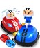 RC Battle Car Toy for Kids - 2.4G Remote Control Bumper Car Set with Crash Ejection, Music &amp; Lights Rechargeable Ages 6+