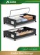 2 PCS Under Bed Storage with Wheels, 50L Under The Bed Storage Organizer with Clear Lids , Rolling Drawers Bins for Clothes,Shoes,Toys(Black)
