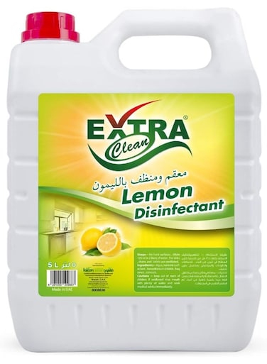 Extra Clean Disinfectant lemon, 5 liters Lemon