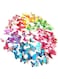 Goodern 60 Pcs 3D Butterfly Wall Stickers,Colorful Butterfly Wall Decals Magnets in 5 Colors,Removable Realistic Artificial Butterflies DIY Art Decor Crafts for Party Offices Bedroom Room Wedding