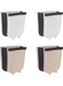 4-Piece Hanging Garbage Can Waste Basket multicolor 29 x 25 x 15cm