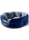 Asvin Small Dog Bed for Small Dogs, Cat Beds for Indoor Cats, Pet Bed for Puppy and Kitty, Extra Soft &amp; Machine Washable with Anti-Slip &amp; Water-Resistant Oxford Bottom, Blue, 20 inches