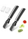 2 Pcs Stainless Steel Onion Shredder, Vegetable Cutter for Kitchen, Scallion, Garlic, Salad, Pasta, Seaweed