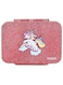 Essen Tritan Bento Lunch Box for Kids Girls - Pink Glitter Unicorn