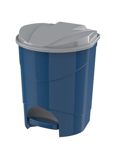 Cosmoplast 10L Pedal Waste Bin, Pearl Blue