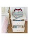 Foldable Fabric Divider Storage Box Grey