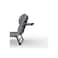 Foldable Camping Bed with Adjustable Backrest &amp; Pillow