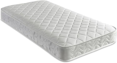 Orthopedic Single Medicated Mattress 190x90cm &ndash; Firm Comfort Foam Mattress for Back &amp; Spine Support   Pain Relief, Breathable &amp; Durable &ndash; Cozy Home (White, Single : W90 x L190 x H8 cm)