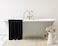 Cozy Home Premium Bath Towels - Luxury Hotel Quality 600 GSM 100% Genuine Combed Cotton, Super Soft &amp; Absorbent Family Bath Towels 70x140 cm Perfect for Daily Use (2 Piece Bath Towel, Black)