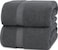 Cozy Home Premium Bath Towels - Luxury Hotel Quality 600 GSM 100% Genuine Combed Cotton, Super Soft &amp; Absorbent Family Bath Towels 70x140 cm Perfect for Daily Use (2 Piece Bath Towel, Grey)