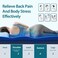 600 GSM Luxury Mattress Topper &ndash; Super Soft Fluffy Bed Pad with Elastic Bands, Extra Thick Breathable Hotel Comfort   Cozy Home Feel better (White, Single Size - W 100 x L 200 cm)
