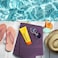 Cozy Home Premium Bath Towels - Luxury Hotel Quality 600 GSM 100% Genuine Combed Cotton, Super Soft &amp; Absorbent Family Bath Towels 70x140 cm Perfect for Daily Use (2 Piece Bath Towel, Plum)