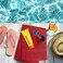 Cozy Home Premium Bath Towels - Luxury Hotel Quality 600 GSM 100% Genuine Combed Cotton, Super Soft &amp; Absorbent Family Bath Towels 70x140 cm Perfect for Daily Use (2 Piece Bath Towel, Red)