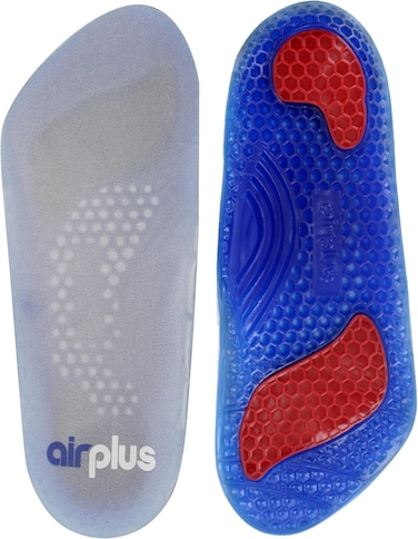 نعل داخلي طبي جلّي للرجال من Airplus، شفاف، متوسط