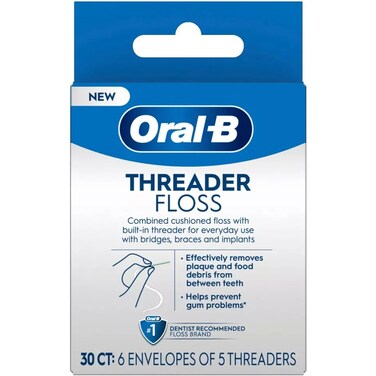 Oral-B Glide Threader Floss (Of 3)