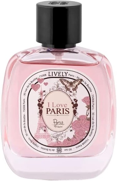 Parisis Lively I Love Paris Perfume For Women 100ml